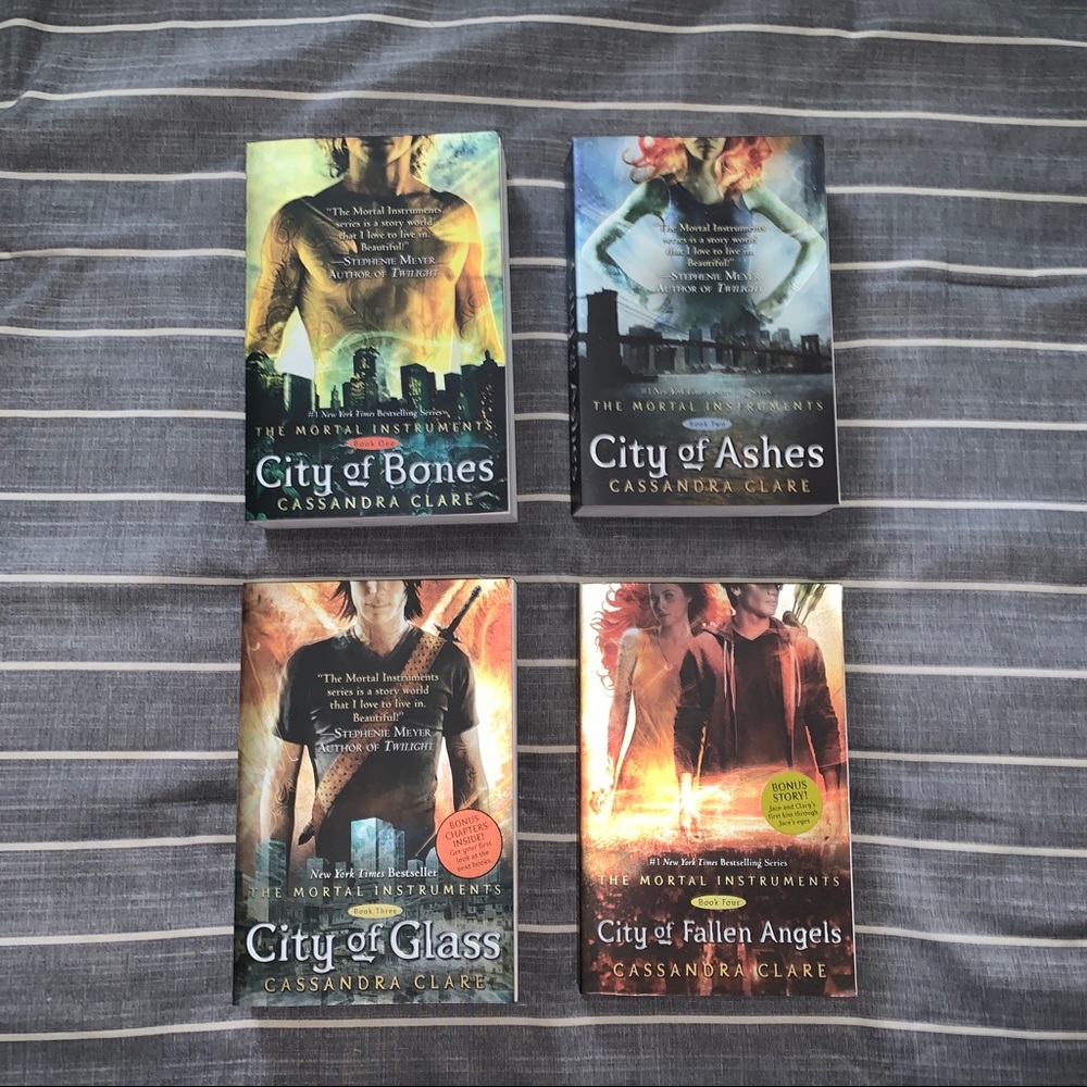 City of Bones Books (1-4) by Cassandra Clare